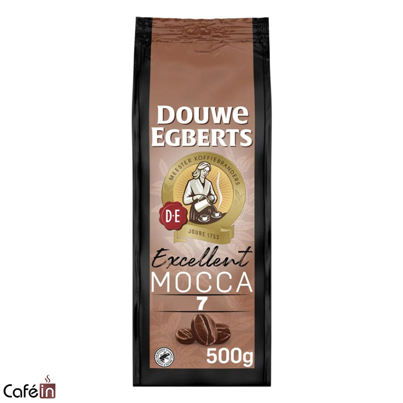 دانه قهوه douwe egberts مدل mocca