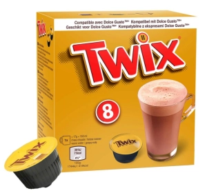 کپسول قهوه دولچه گوستو طعم توییکس twix