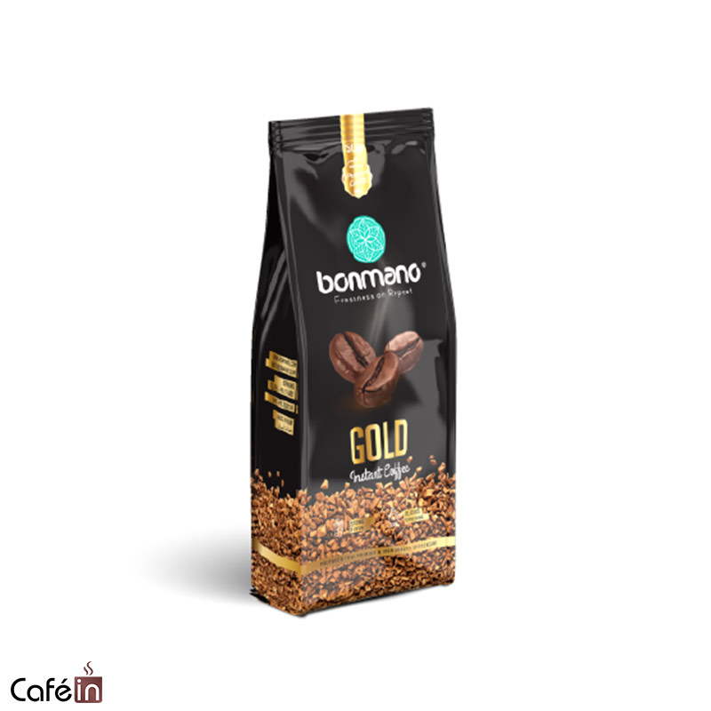 قهوه فوری گلد برزیل بن مانو bonmano gold