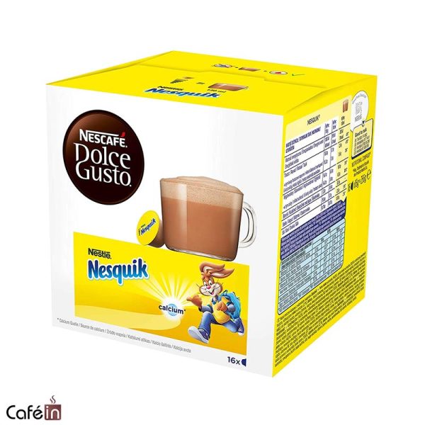 کپسول قهوه دولچه گوستو مدل نسکوئیک nesquik