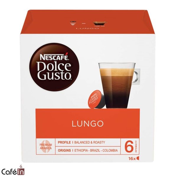 کپسول قهوه دولچه گوستو مدل lungo