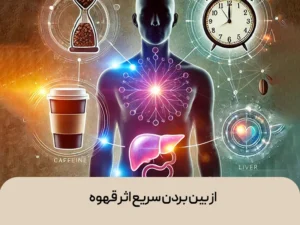 از بین بردن سریع اثر قهوه