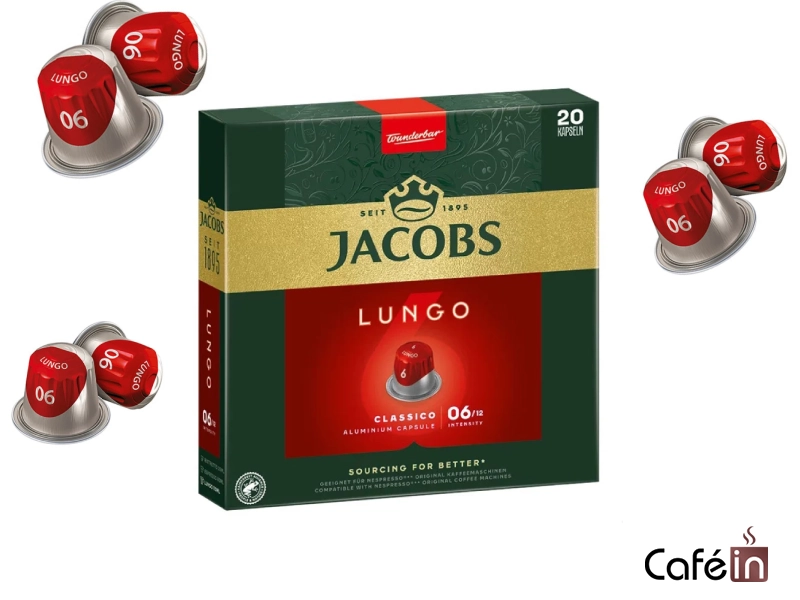 کپسول قهوه جاکوبز مدل Lungo 6 Classico