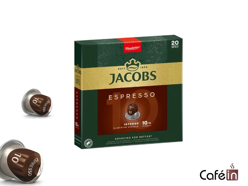 کپسول قهوه جاکوبز مدل Espresso Intenso 10