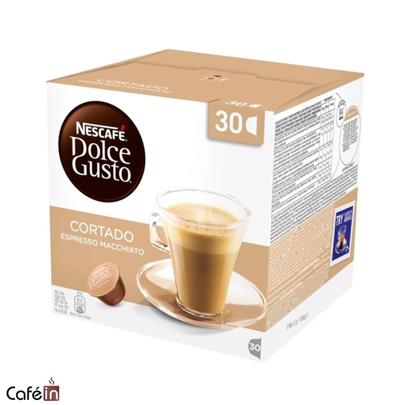 کپسول قهوه دولچه گوستو مدل کورتادو Cortado - سی عددی