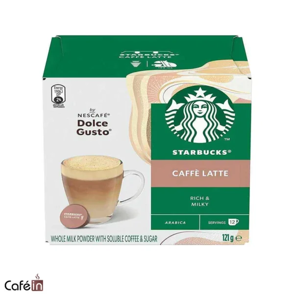 کپسول قهوه دولچه گوستو استارباکس کافه لته Caffe Latte