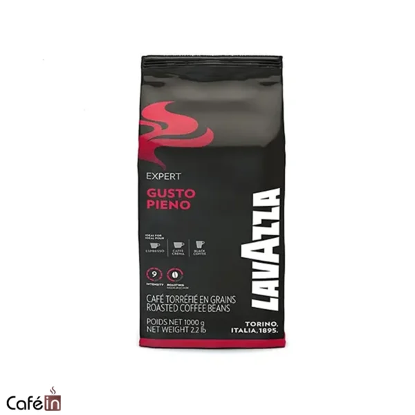 دانه قهوه لاوازا اکسپرت lavazza expert مدل گاستو پاینو Gusto pieno یک کیلویی
