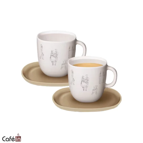 ست دو عددی فنجان نسپرسو مدل لومه لانگو lume lungo