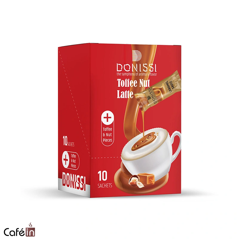قهوه فوری تافی نات لته دونیسی Donissi Toffee Nut Latte