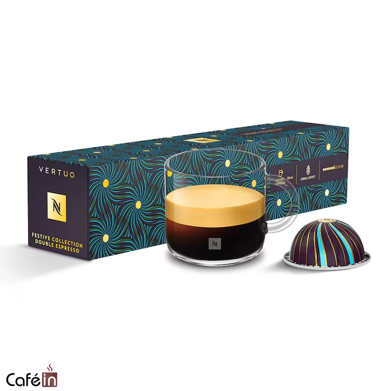 newhome 11 کپسول قهوه ورتو مدل فستیو اسپرسو Festive Collection Espresso