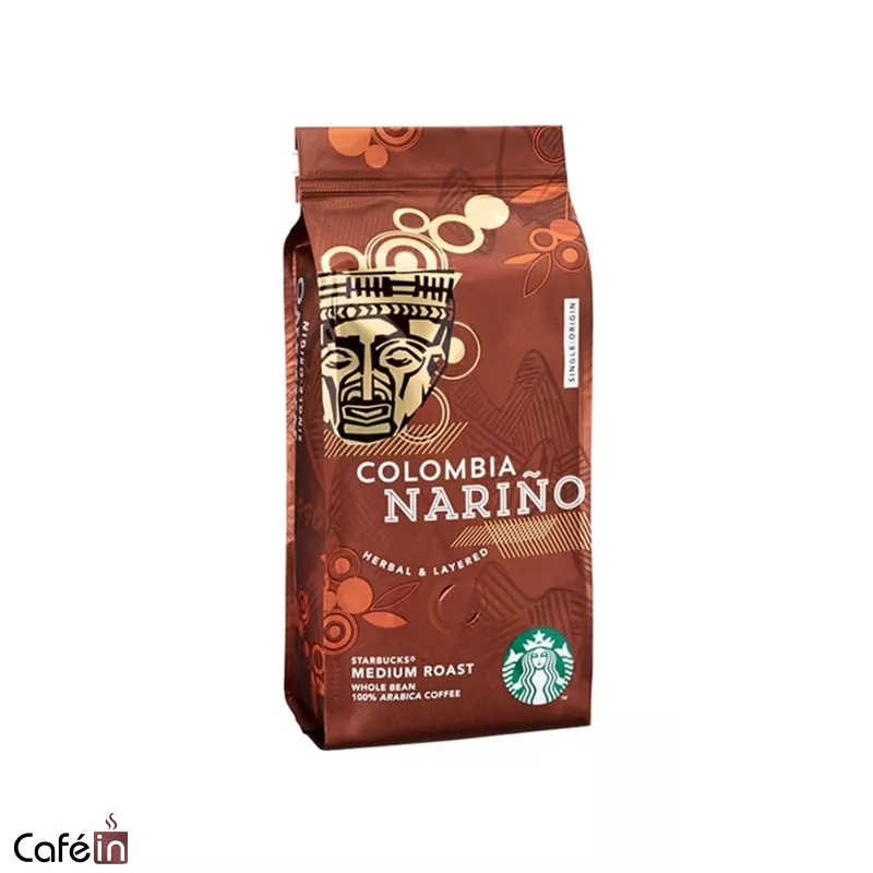دانه قهوه استارباکس مدل کلمبیا نارینو Colombia Nariño 