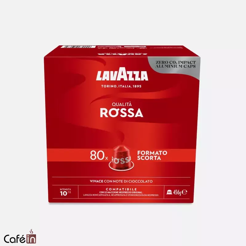 کپسول قهوه نسپرسو لاوازا مدل Qualita Rossa (80 عددی) کپسول قهوه نسپرسو لاوازا مدل Qualita Rossa (80 عددی)