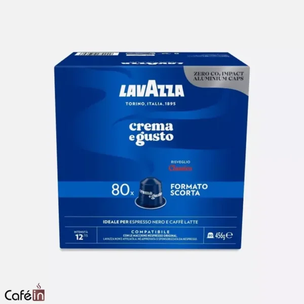 کپسول قهوه نسپرسو لاوازا مدل کلاسیکو 80 عددی