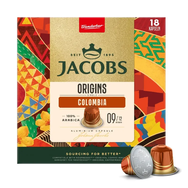 کپسول قهوه جاکوبز مدل کلمبیا Colombia