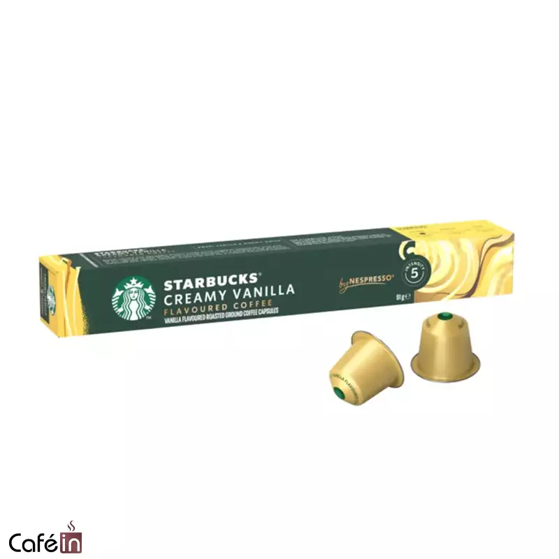 کپسول قهوه نسپرسو استارباکس مدل Creamy Vanilla