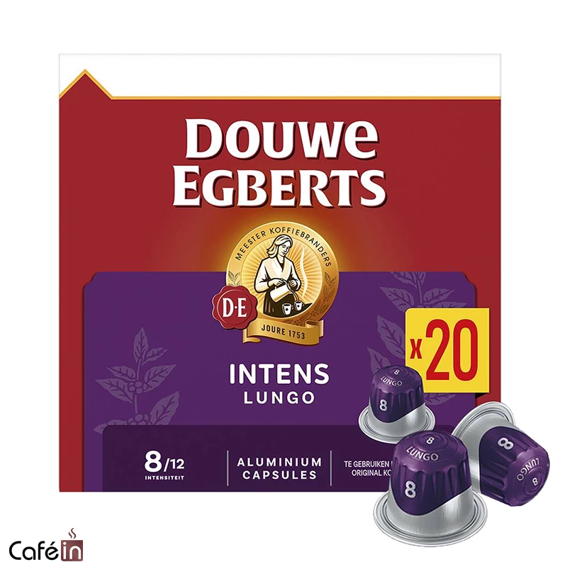 کپسول قهوه Douwe Egberts Lungo Intens بسته 20 عددی