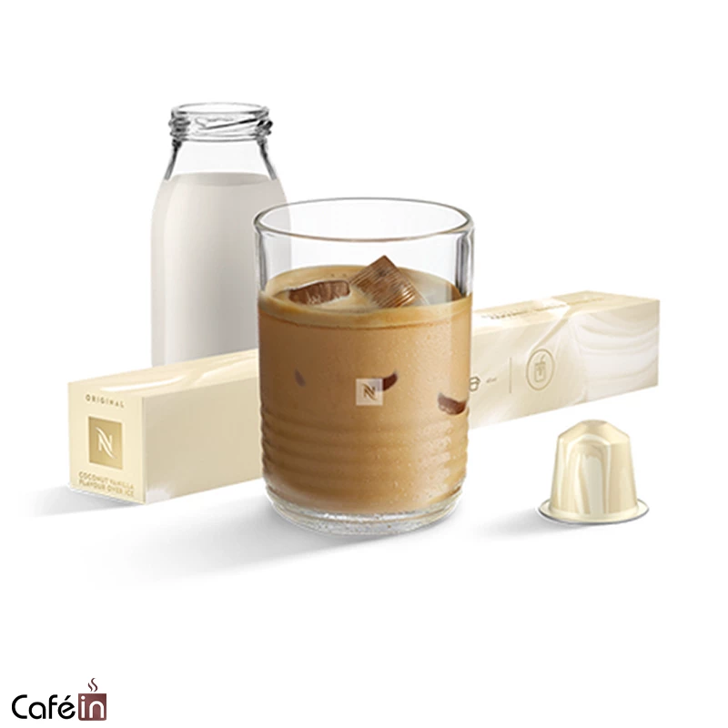 کپسول قهوه نسپرسو مدل Coconut Vanilla flavour over ice