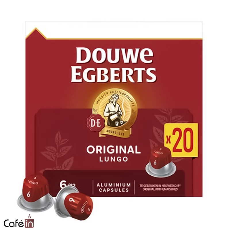 کپسول قهوه Douwe Egberts Lungo Original بسته 20 عددی