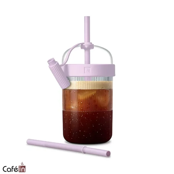 بطری نوشیدنی سرد نسپرسو مدل لاوندر Travel Tumbler Lavender