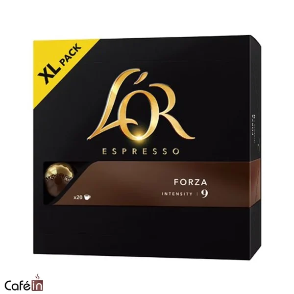 کپسول قهوه لور 20 تایی فورزا شماره 9 FORZA LOR