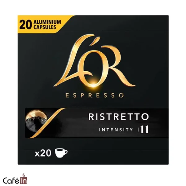 کپسول قهوه لور ریسترتو شدت 11 L’or Ristretto بسته 20 عددی