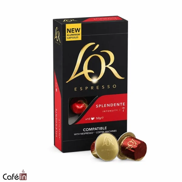کپسول قهوه لور اسپلندنته L’or Splendente بسته 10 عددی